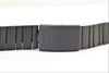 10mm SEIKO Unisex PVD Dark Gray G1282-H Stainless Steel Watch Band w/2 Pins