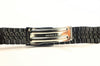 18mm SEIKO Men's PVD Black G1178.E Stainless Steel Watch Band W/End Pieces