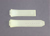 HUBLOT Replacement WHITE CLEAR/TRANSPARENT Rubber Watch Band Strap BIG BANG