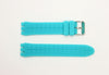 19mm Turquoise Silicone Band Compatible with Swatch