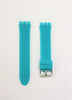 19mm Turquoise Silicone Band Compatible with Swatch