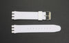 19mm White Silicone Band Compatible with Swatch