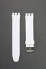 19mm White Silicone Band Compatible with Swatch