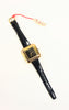 Pierre Lannier Watch Gold Plated Square French Made Vintage New 1990's Unisex