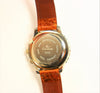 Cenere Men's Stainless Steel Brown Leather Band Watch Vintage NEW 1990's