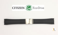 Citizen Eco-Drive Original 59-S54206 24mm Black Rubber Watch Band Strap
