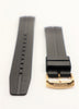 Citizen Eco-Drive 59-S52088  Original Black Rubber Watch Band Strap 4-S067634, JR4046-03E