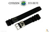 Citizen 59-L7331 Original Replacement 22mm Black Rubber Watch Band - Forevertime77