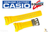 CASIO G-SHOCK Gulfmaster GWN-1000-9A Yellow Rubber Watch Band Strap GWN-1000H-9A