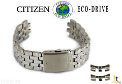 Citizen 59-S06082 Original Replacement 21mm Silver-Tone Stainless Steel Watch Band Bracelet