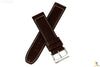 Citizen 59-S53290 Original Replacement 22mm Brown Leather Watch Band Strap - Forevertime77