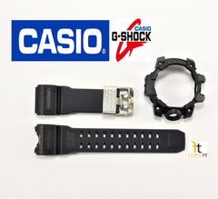 CASIO G-Shock Mudmaster GWG-1000-1A1 Black Rubber Watch Band & Bezel Combo