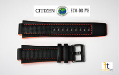 Citizen Eco-Drive 59-S52926 / AW1385-03H Genuine Leather Watch Band 16mm 4-S091195