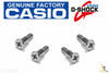 Casio 10223549 Original Stainless Steel Bezel Screw (9H) (QTY. 4) GG-1000 GWG-100