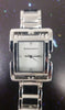 BCBG MAX AZRIA Watch Stainless Steel Rectangle Dial Mother of Pearl