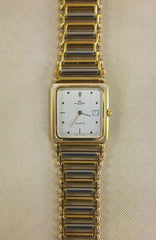 Roland Weber Swiss Made Two-tone Watch 1980's Vintage New Unisex