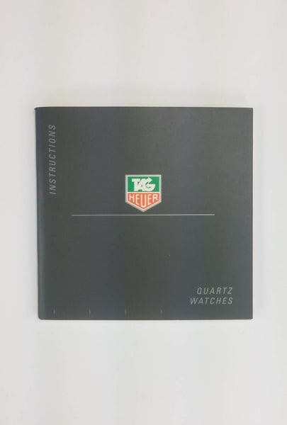 Tag Heuer Quartz Watch Instructions Manual Booklet - Forevertime77