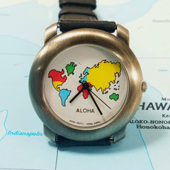 Aloha watch (silver - matte)