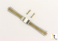 20mm Men's Jubilee Two-Tone Stainless Steel Watch Band Bracelet