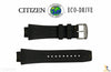 Citizen 59-S52077 22mm Original Black Rubber Watch Band BM0981-08E BJ5131-04H